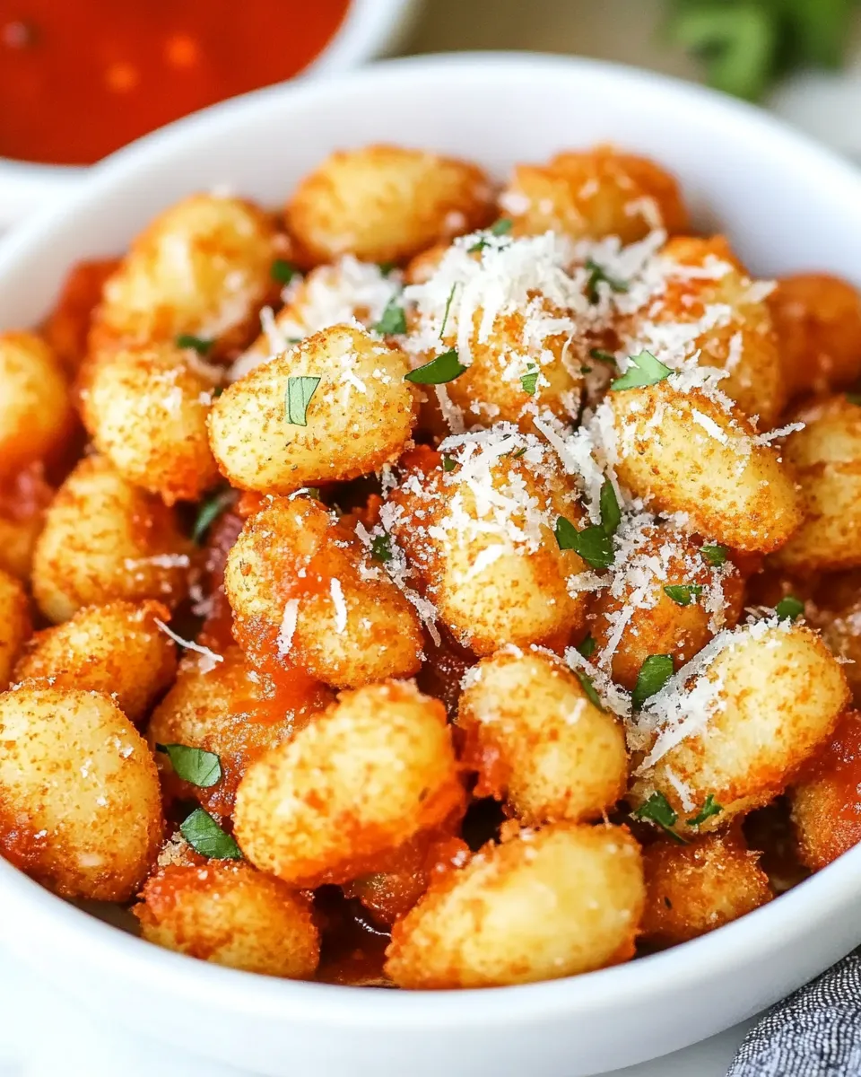 easy Crispy Air Fryer Gnocchi recipe photo