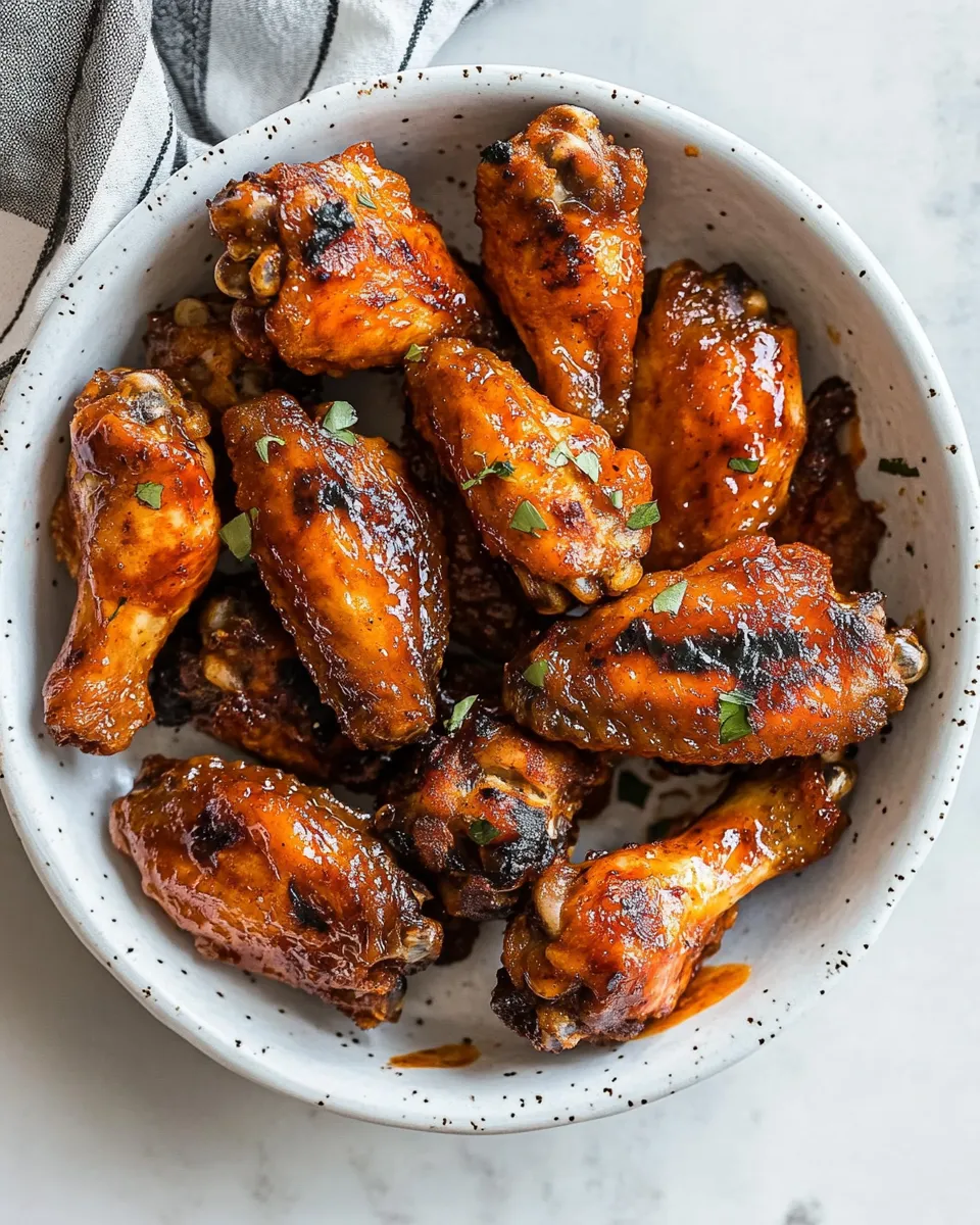 Easy Crispy Baked Chicken Wings recipe photo