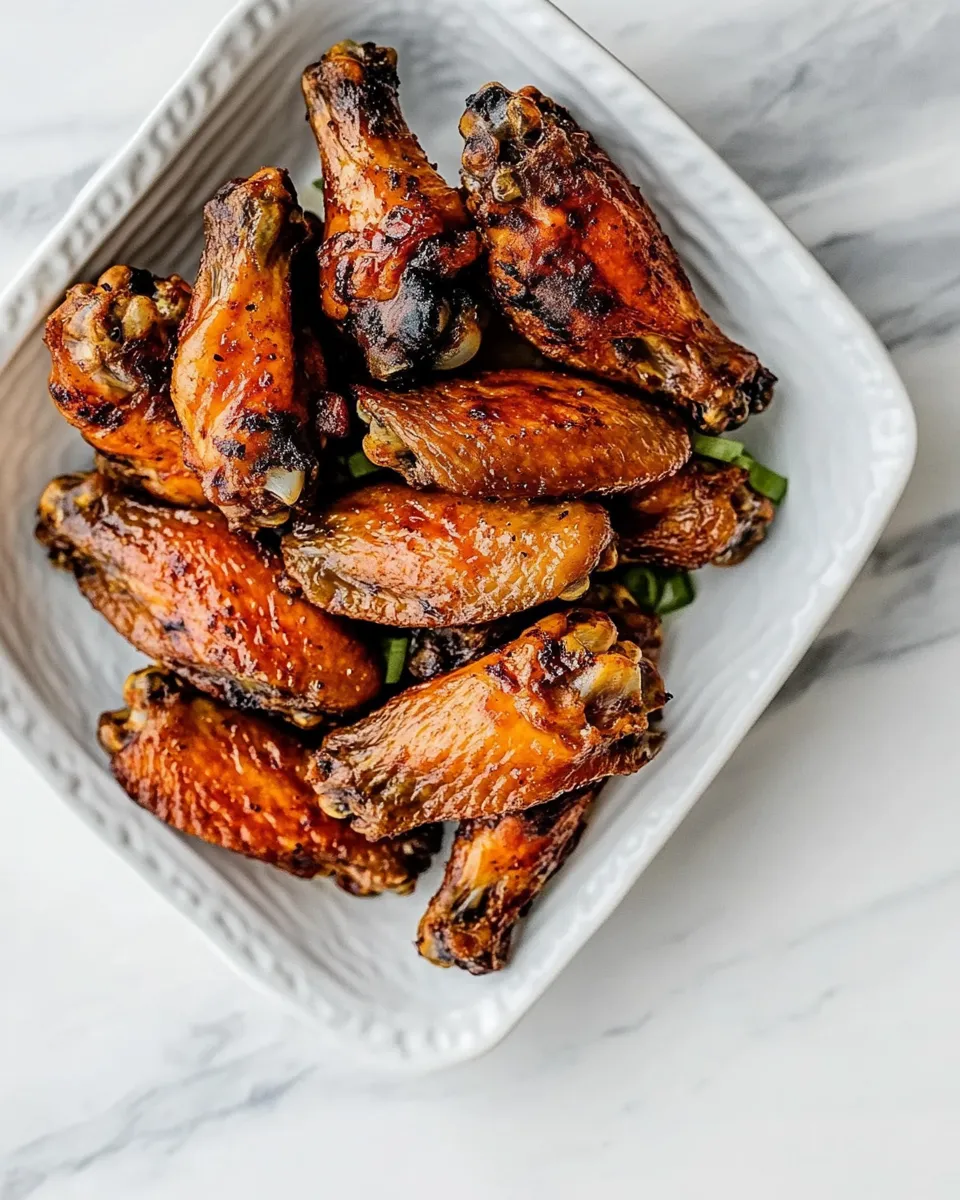 Delicious Crispy Baked Chicken Wings dish photo