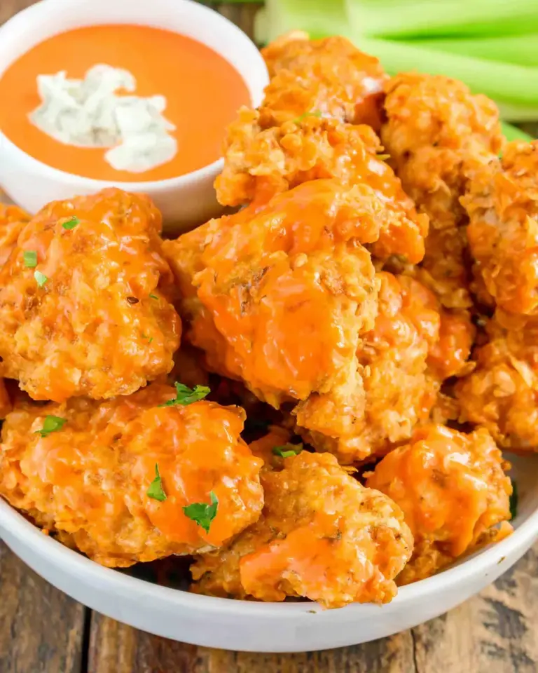 Homemade Crispy Boneless Chicken Wings recipe photo