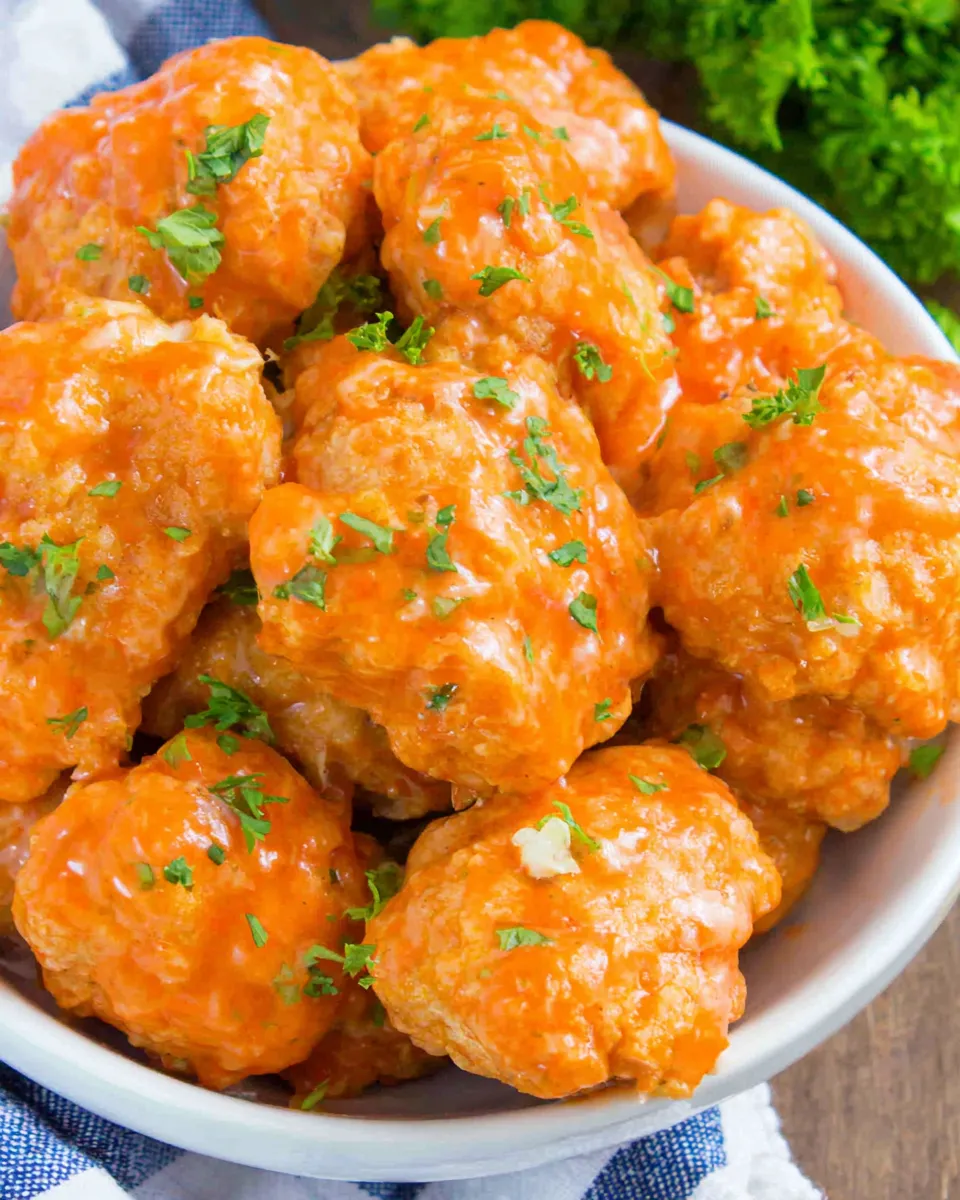 Delicious Crispy Boneless Chicken Wings plate image