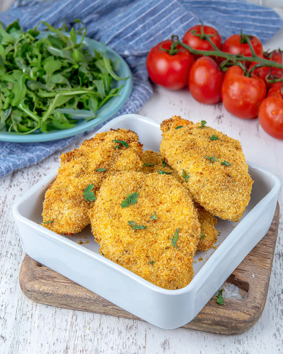 Homemade Crispy Breaded Chicken photo
