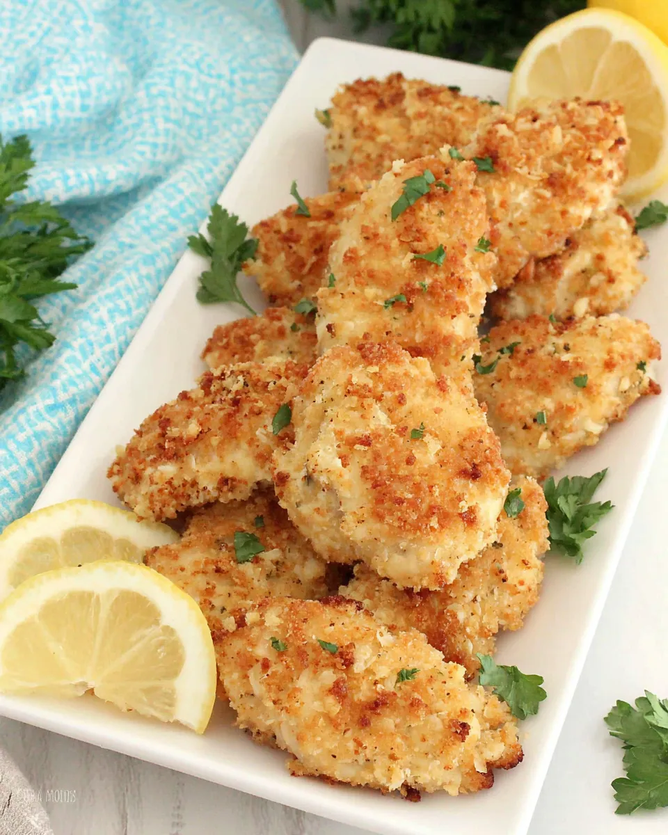 Easy Crispy Chicken food shot
