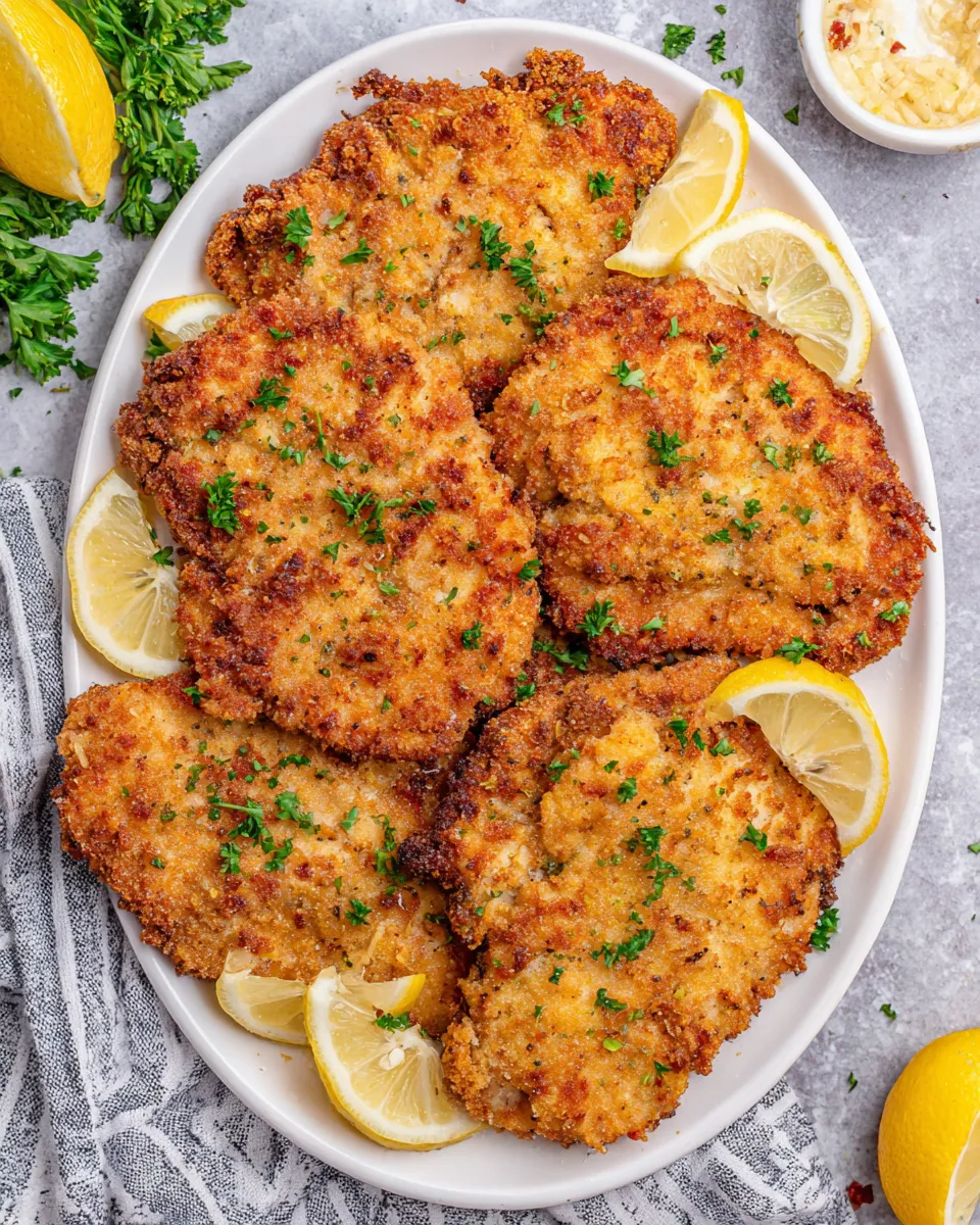 Classic Crispy Chicken Cutlets recipe image