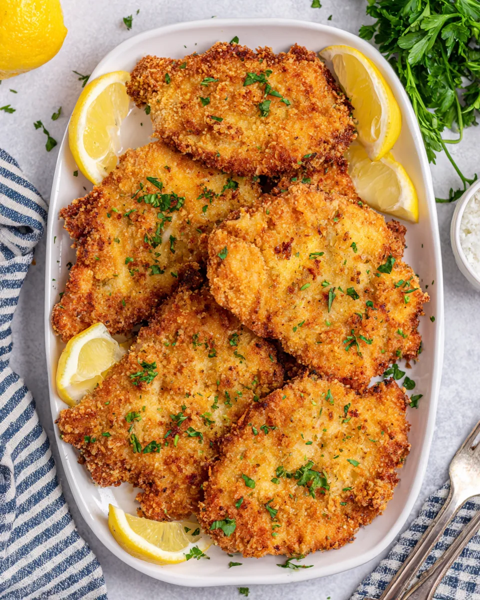 Easy Crispy Chicken Cutlets dish photo