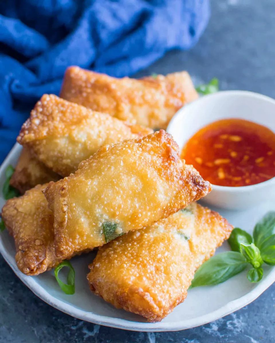 Easy Crispy Chicken Egg Rolls Recipe recipe photo