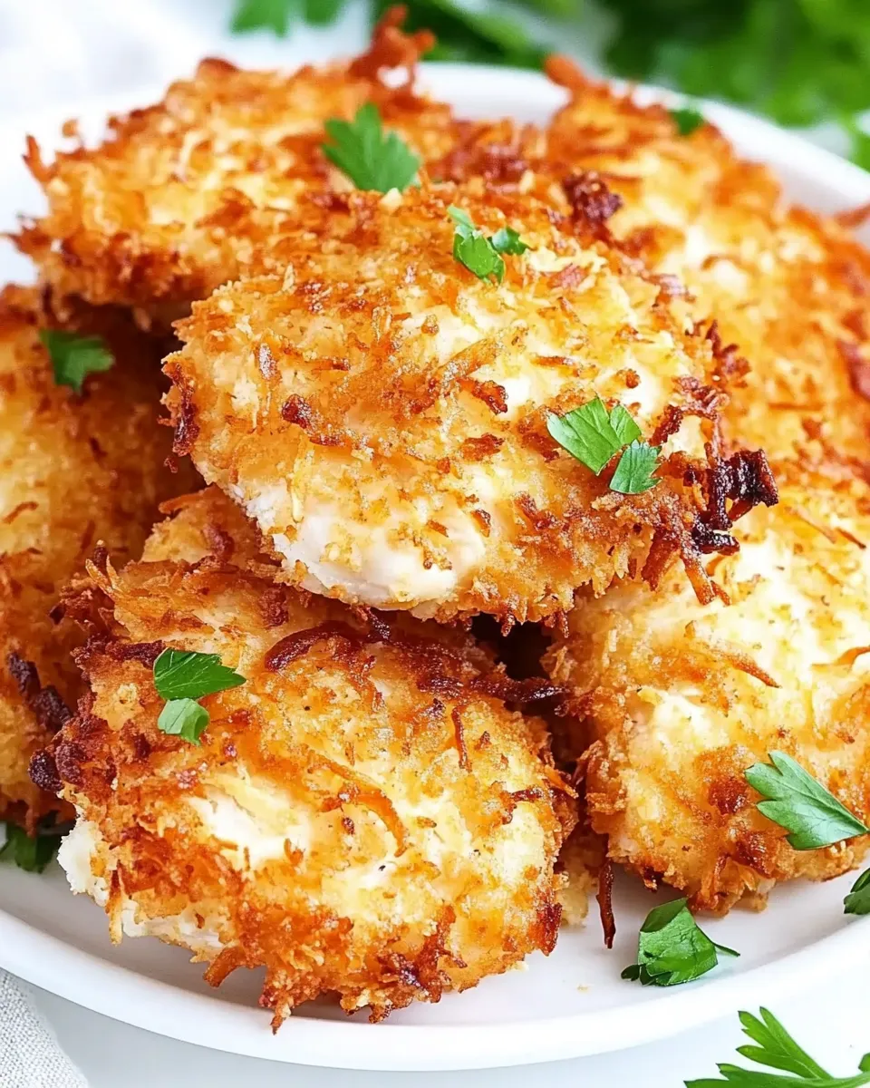 Homemade Crispy Coconut Chicken photo