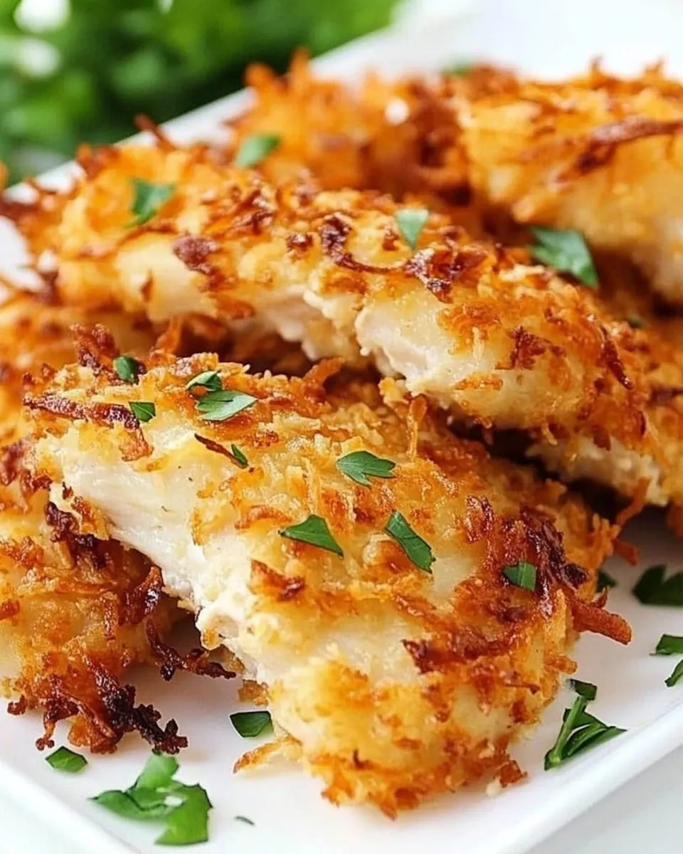 Classic Crispy Coconut Chicken image