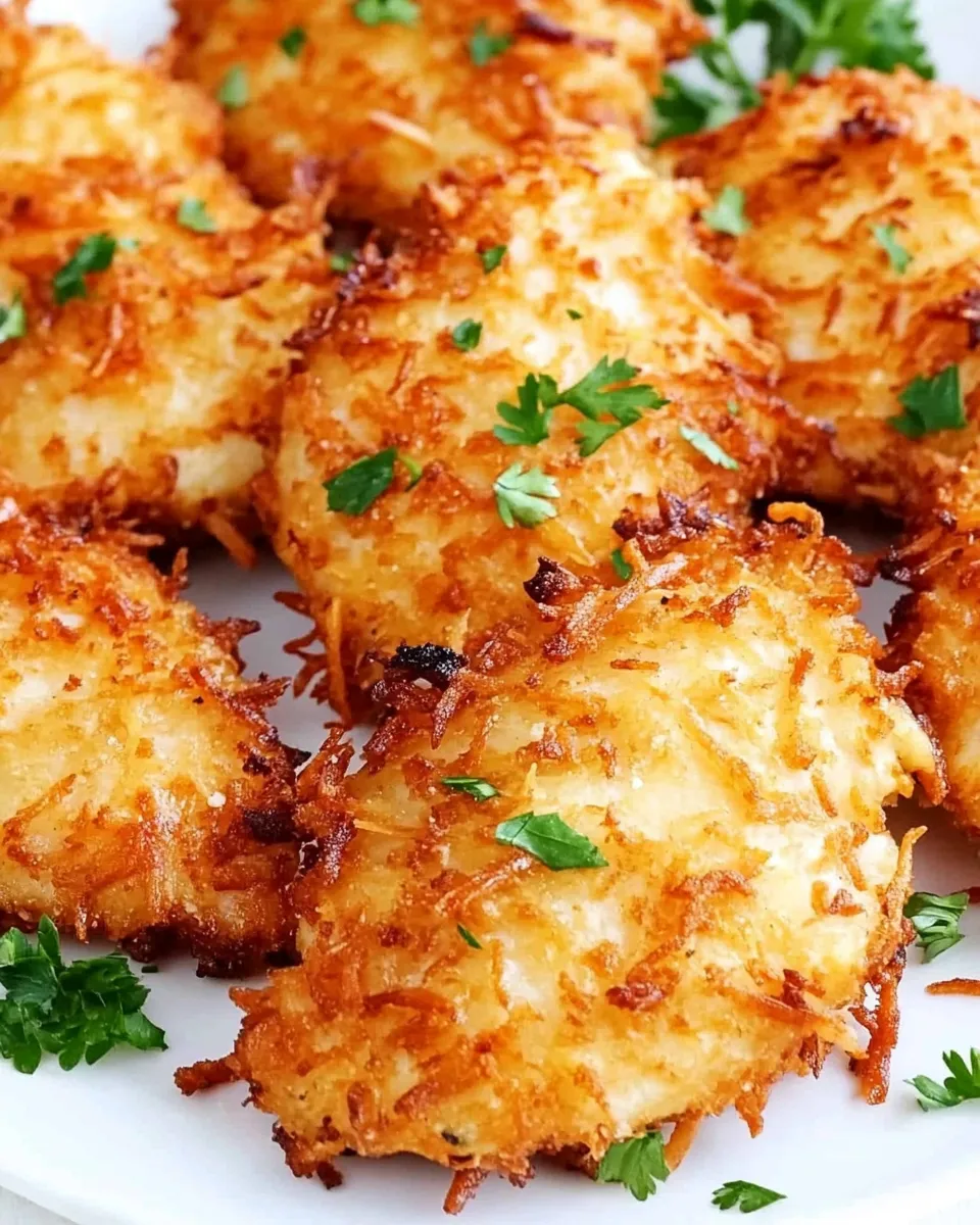 Easy Crispy Coconut Chicken recipe photo