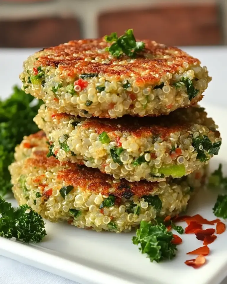Homemade Crispy Quinoa & Kale Fritters photo