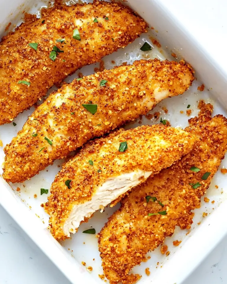 Homemade Crispy Ritz Cracker Chicken Tender Recipe photo