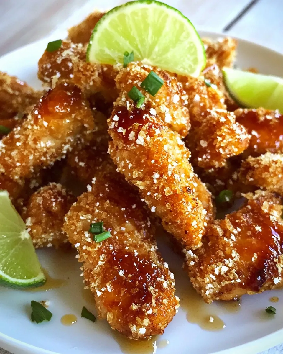 Classic Crunchy Honey Lime Chicken image