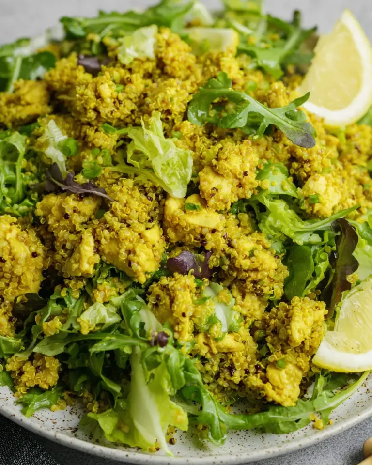 Homemade Curried Quinoa Chicken Salad recipe photo