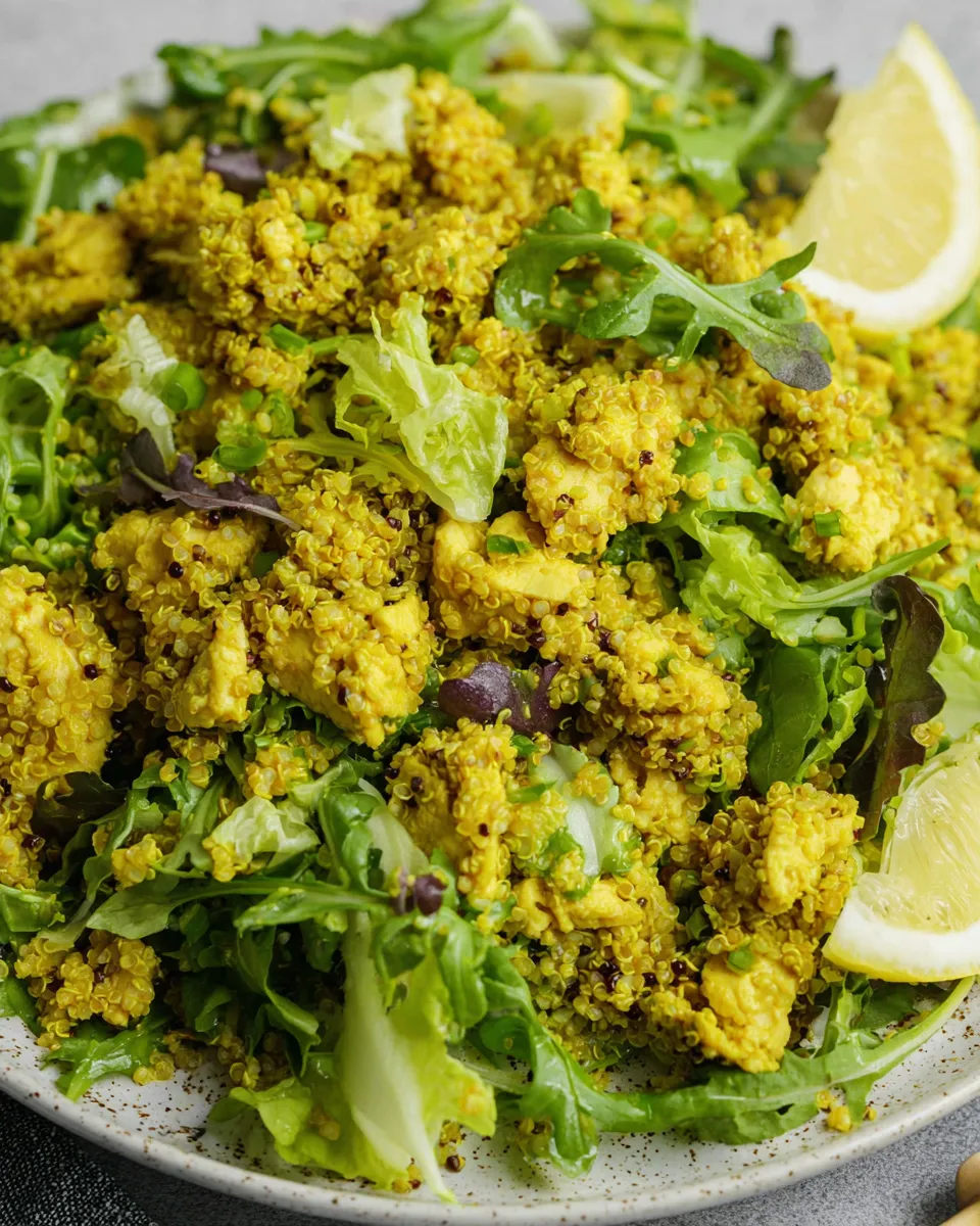 Homemade Curried Quinoa Chicken Salad recipe photo
