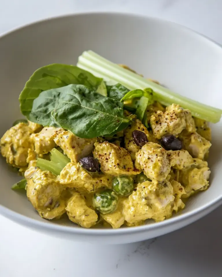 Homemade Curry Chicken Salad with Celery photo