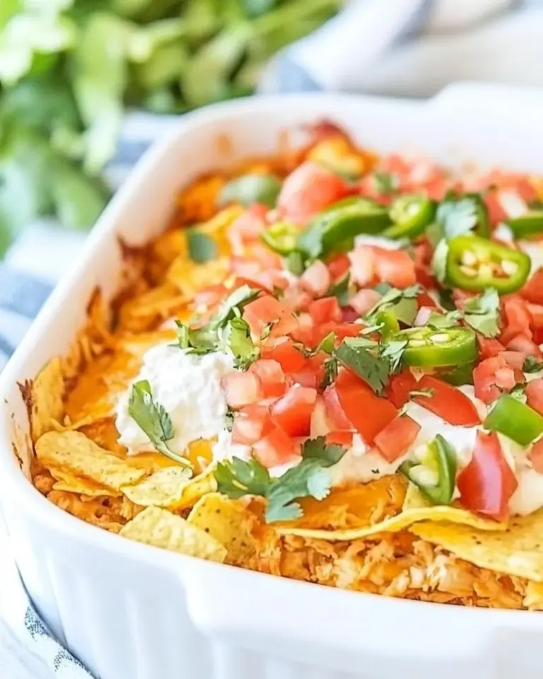 Homemade EASY Chicken Taco Casserole photo