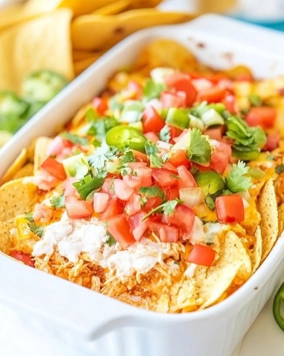 Easy EASY Chicken Taco Casserole recipe photo