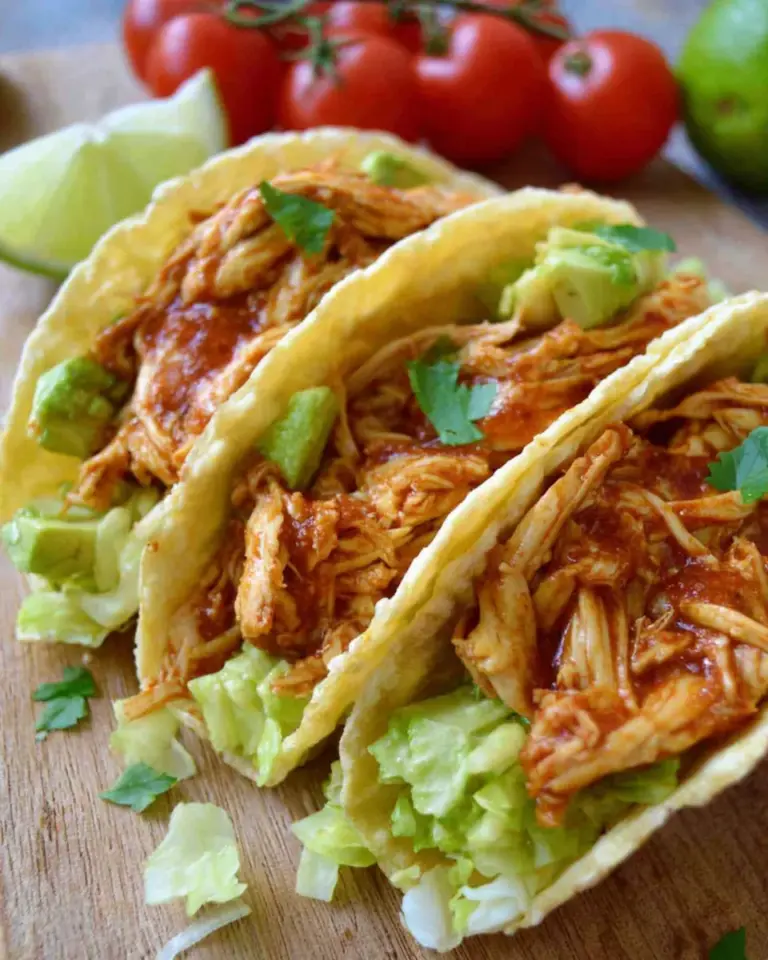 Homemade Easy 3-Ingredient Chicken Tacos photo