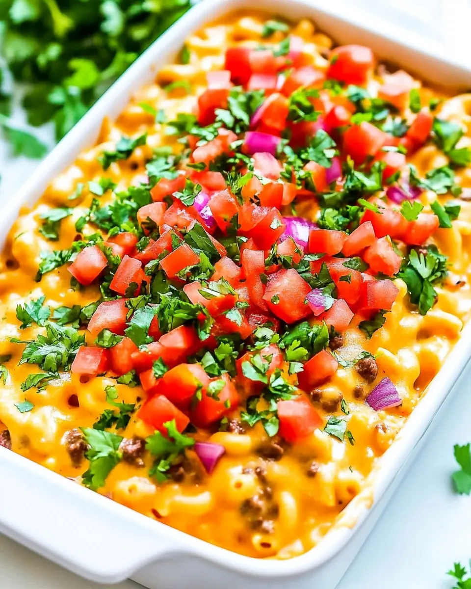 Delicious Easy 30-Minute Taco Macaroni and Cheese dish photo
