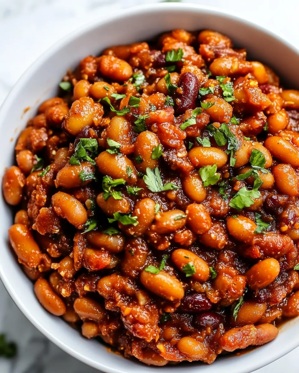 Classic Easy Baked Beans image