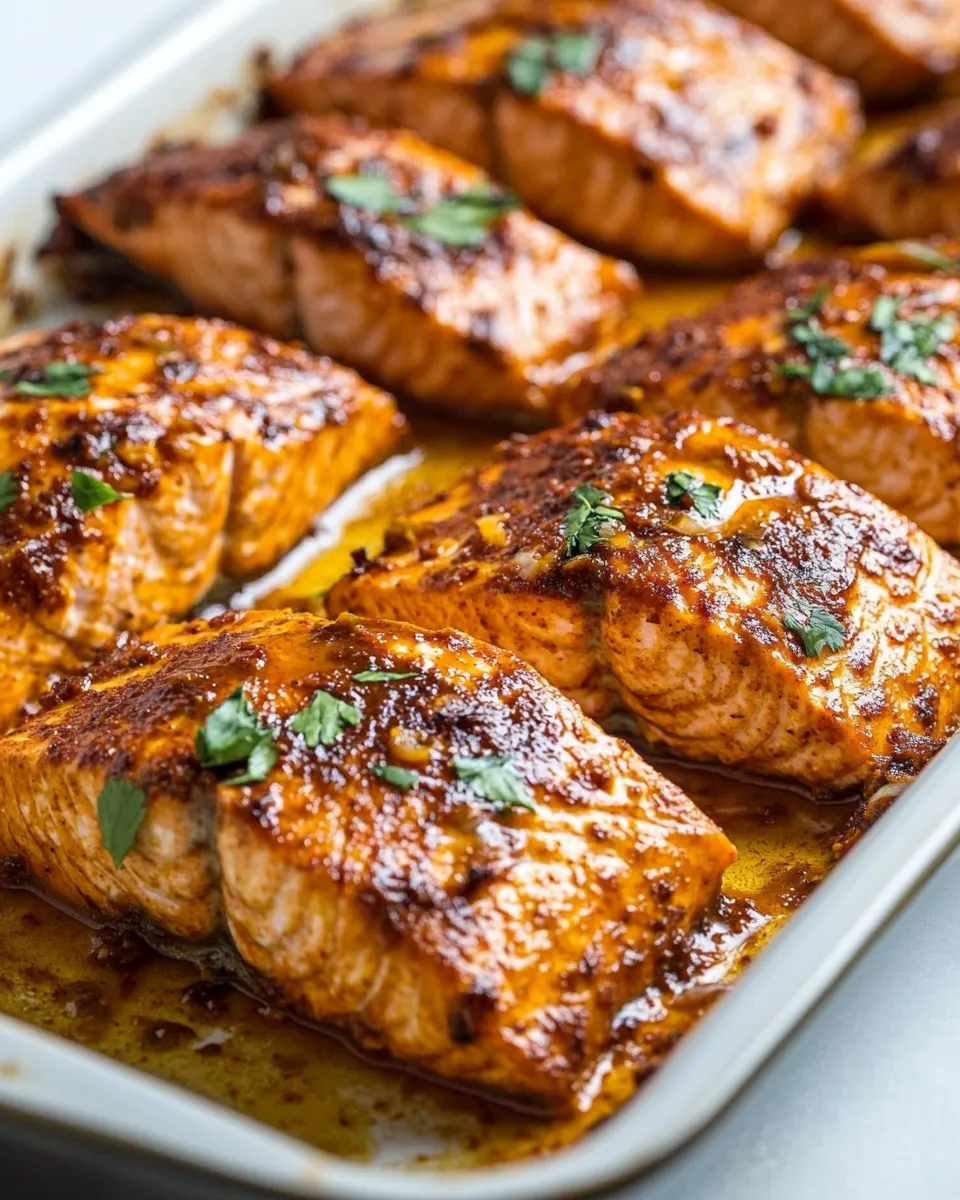 Classic Easy Baked Chipotle Salmon image