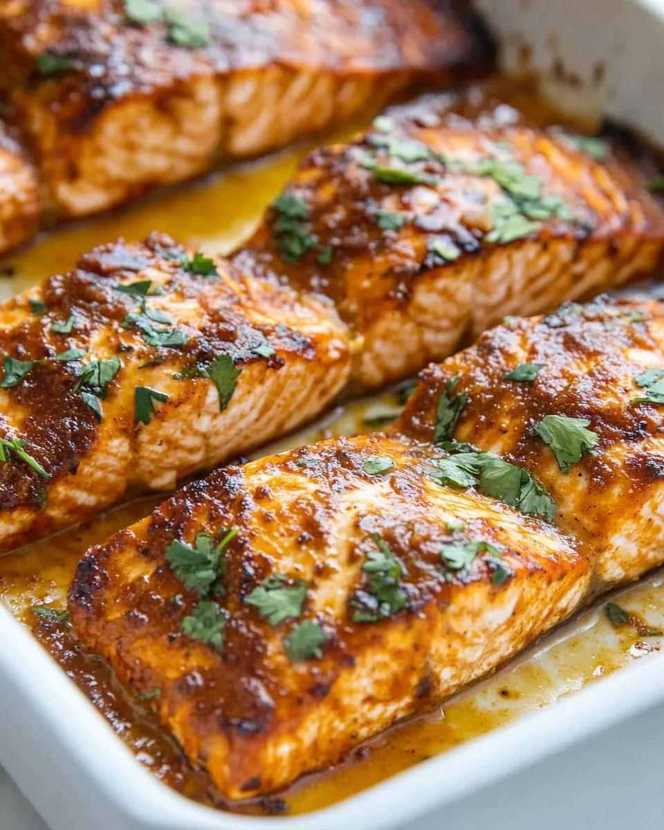 Easy Easy Baked Chipotle Salmon recipe photo