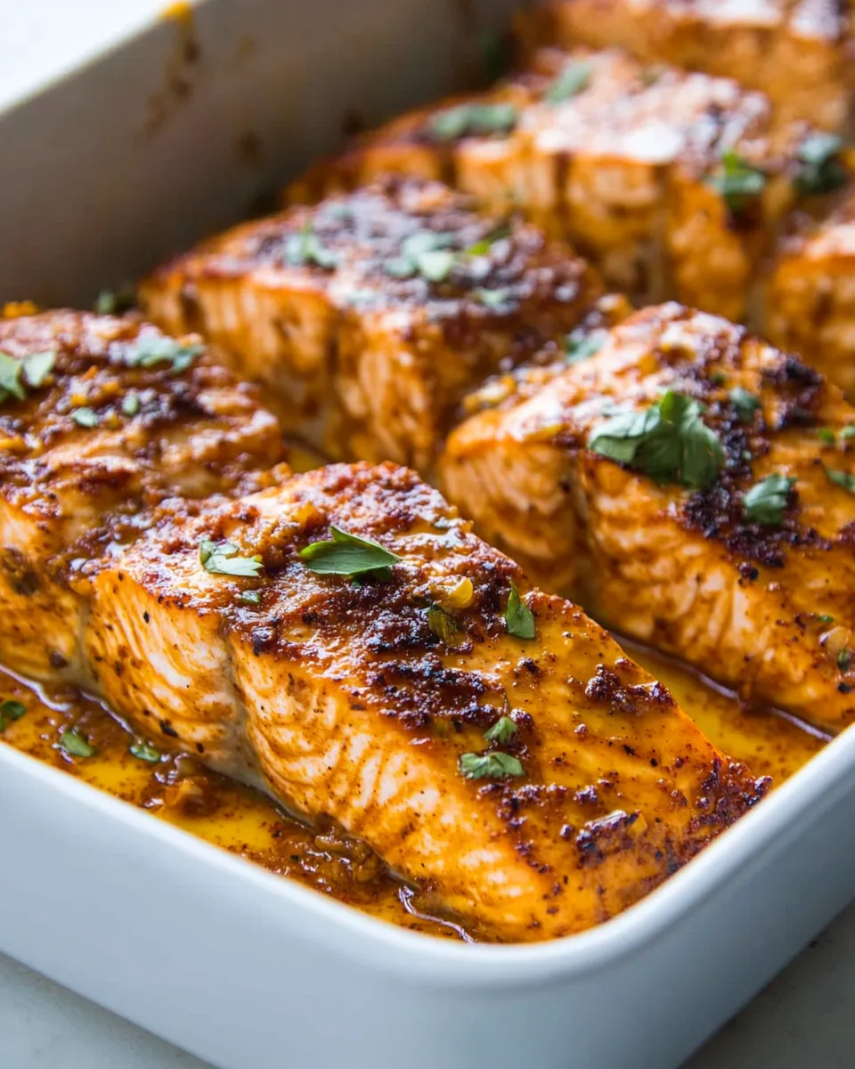 Delicious Easy Baked Chipotle Salmon dish photo