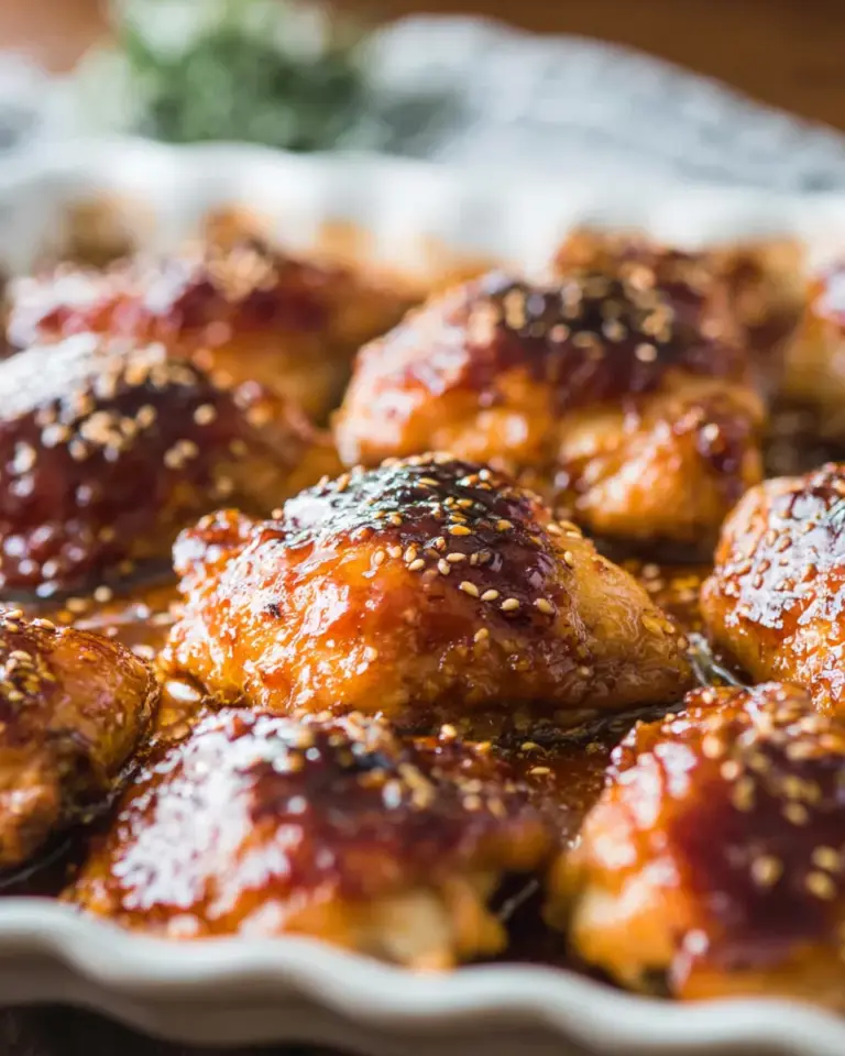 Homemade Easy Baked Honey Garlic Chicken photo