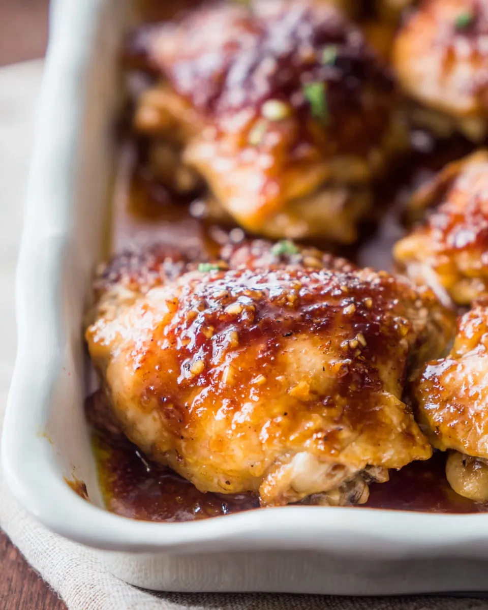 Classic Easy Baked Honey Garlic Chicken image