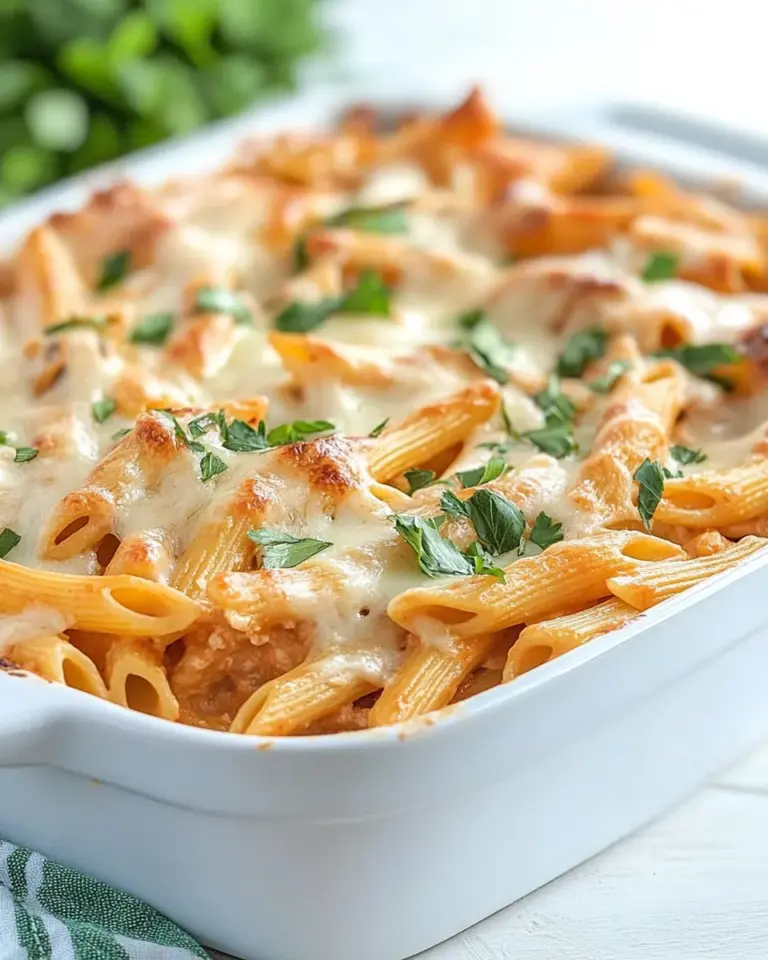 Homemade Easy Baked Penne Pasta photo