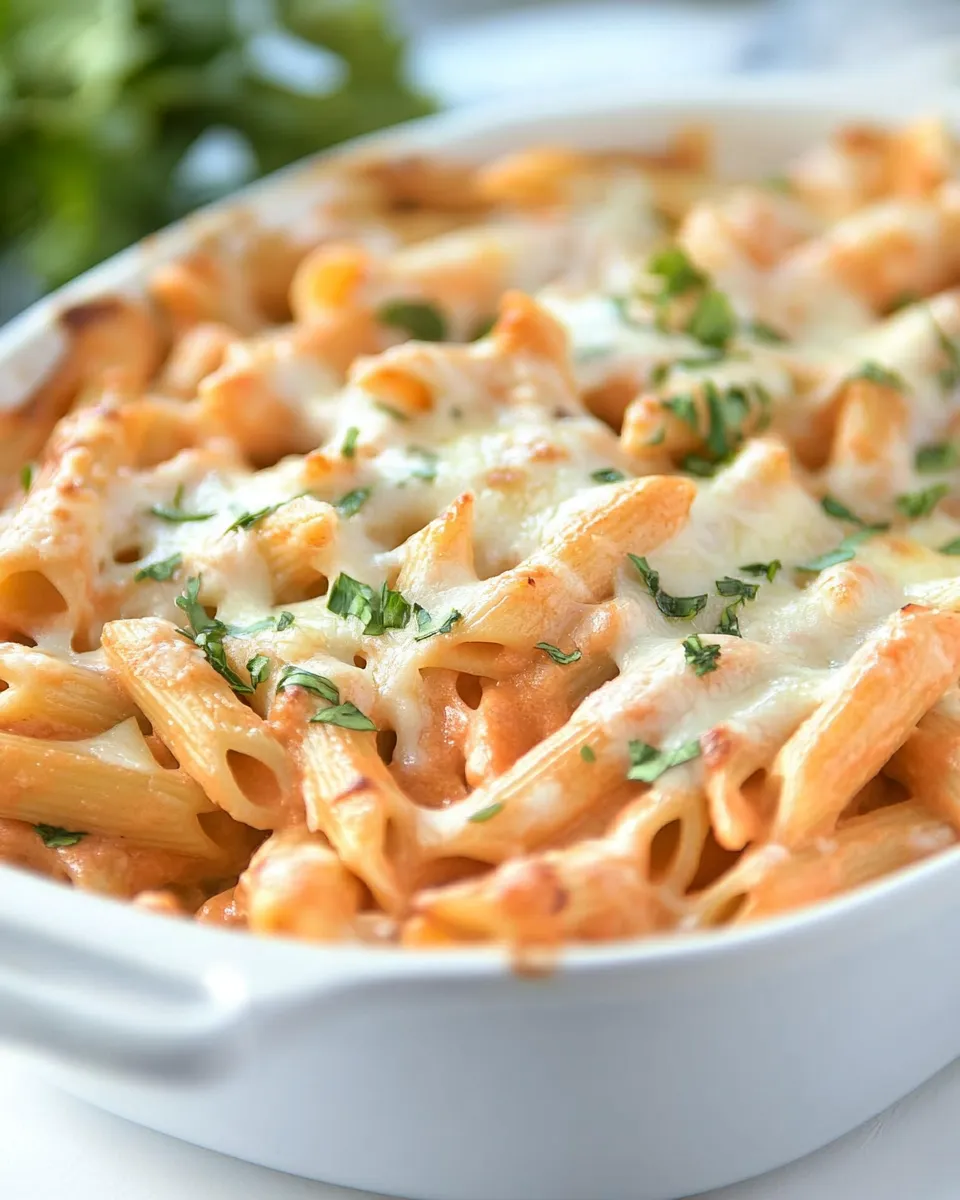 Delicious Easy Baked Penne Pasta recipe photo