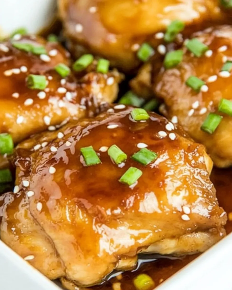 Classic Easy Baked Teriyaki Chicken Thighs image
