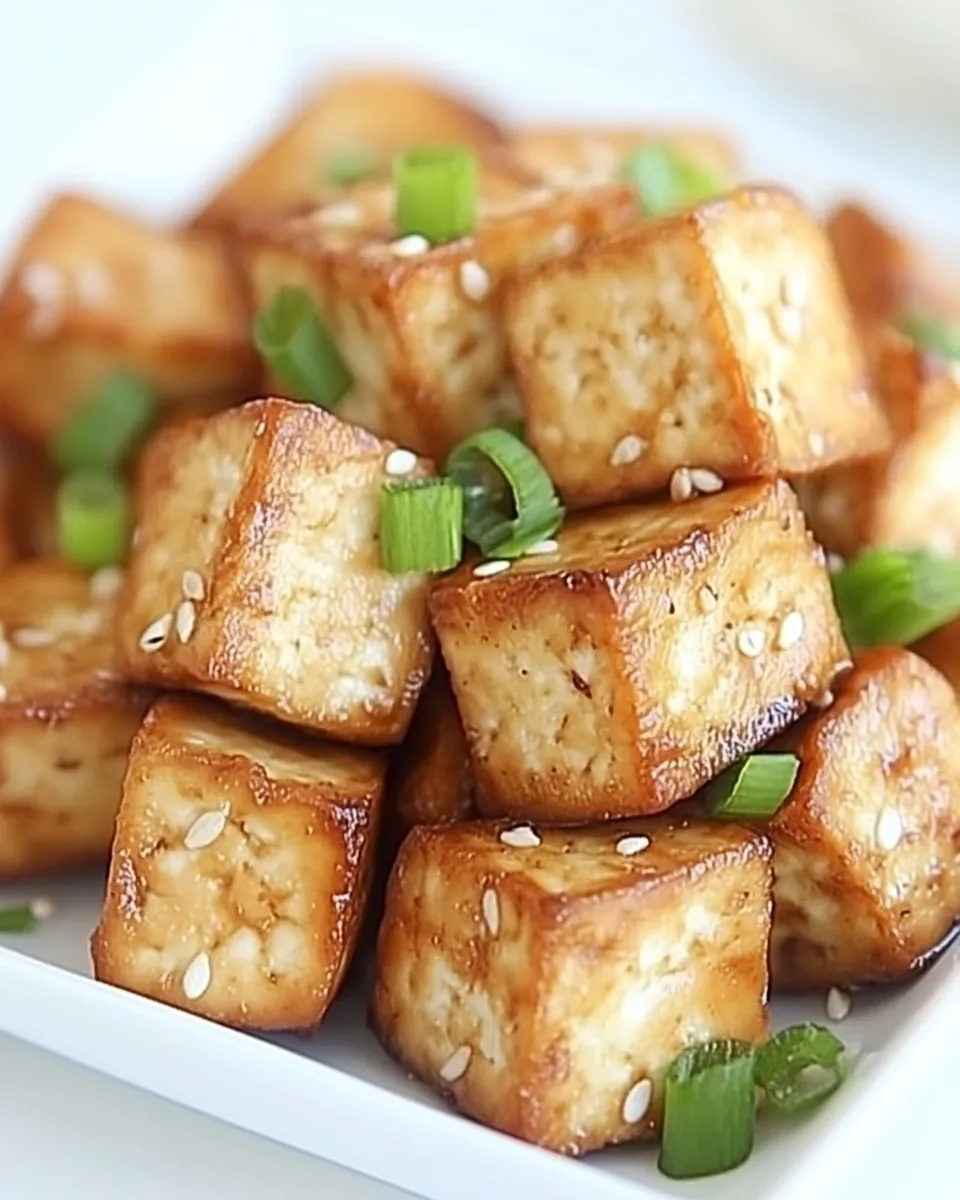 Classic Easy Baked Tofu (Savory!) image