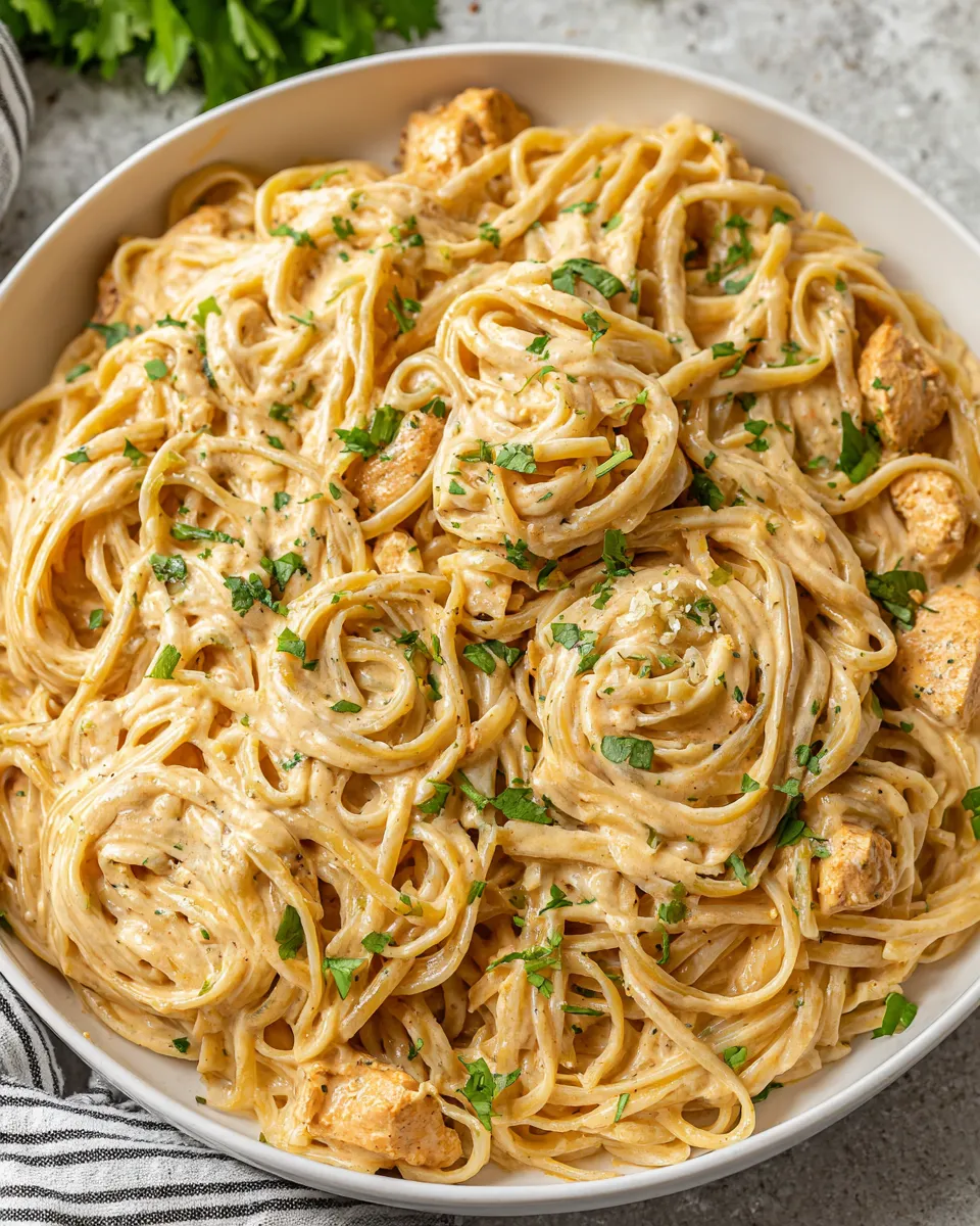 Delicious Easy Cheesy Buffalo Chicken Pasta recipe photo