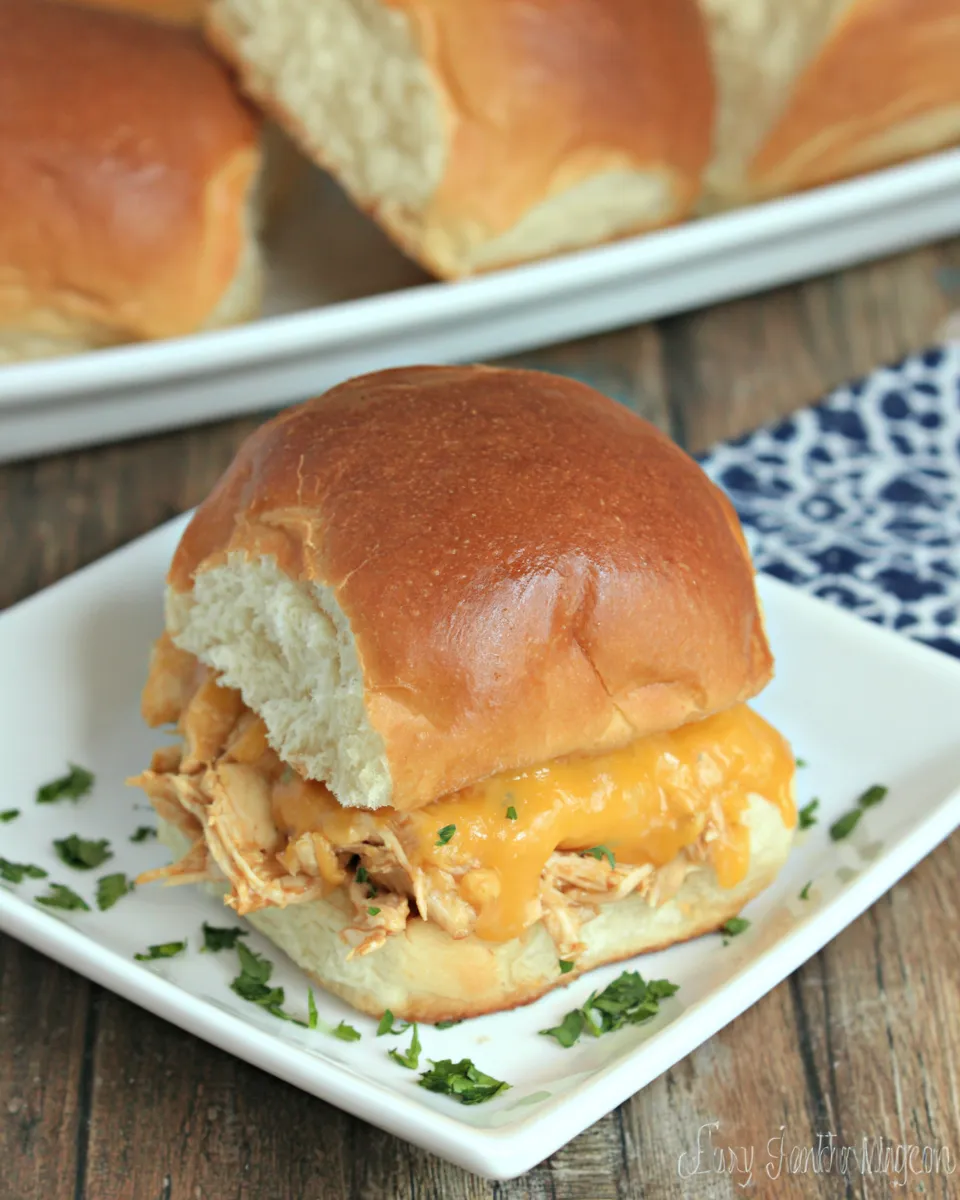 Delicious Easy Cheesy Chicken Sandwiches recipe photo