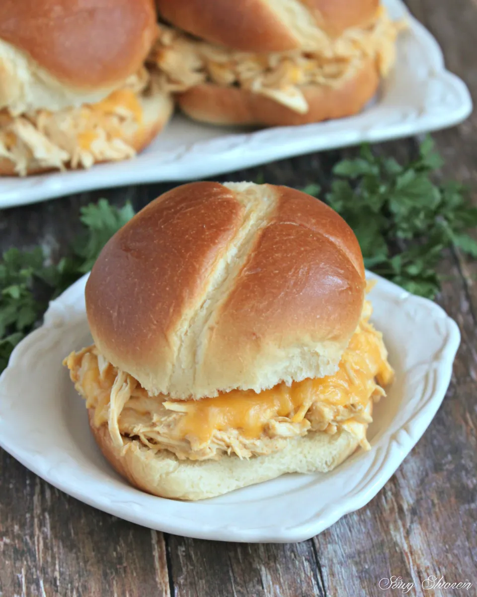 Quick Easy Cheesy Chicken Sandwiches dish photo