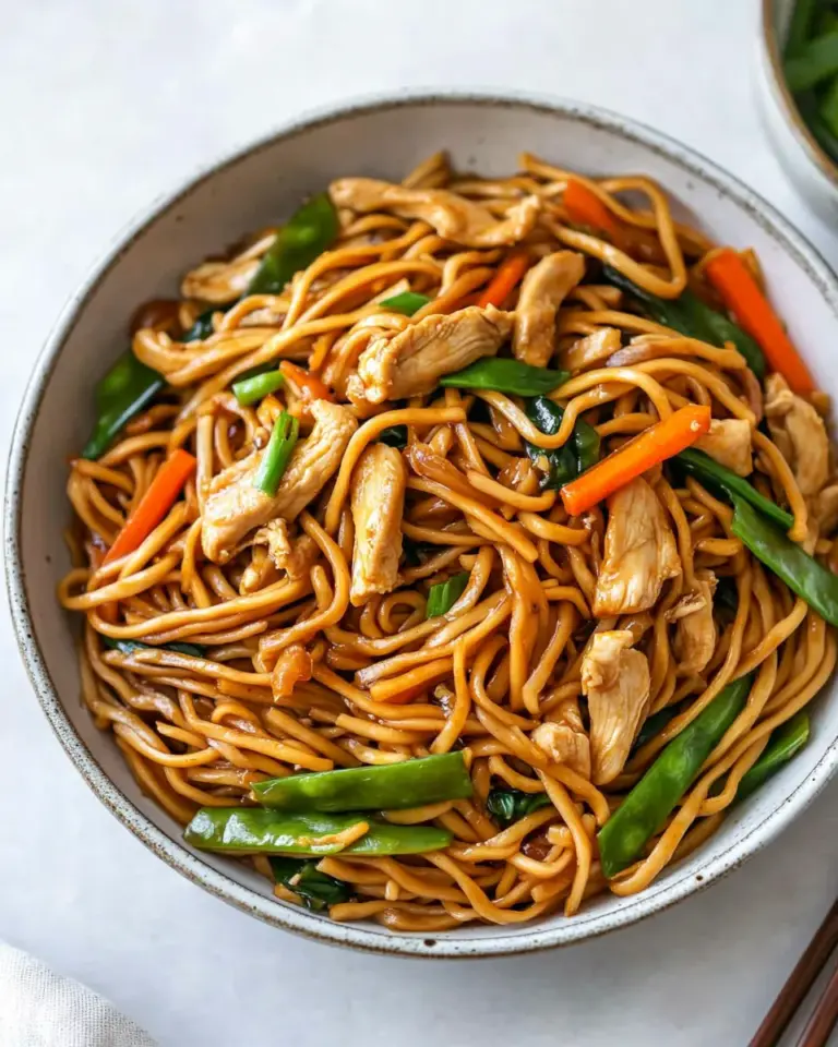 Homemade Easy Chicken Chow Mein photo