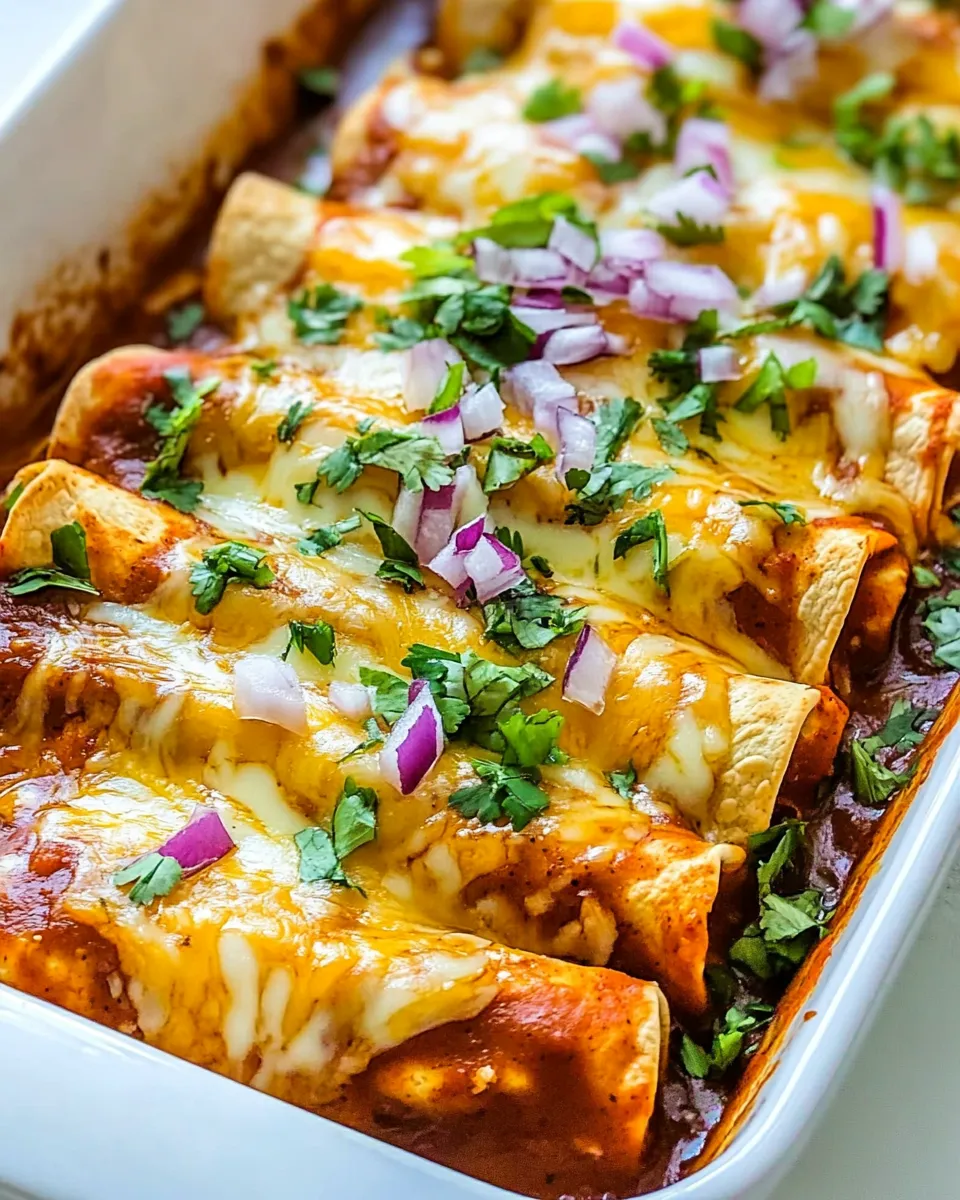 Classic Easy Chicken Enchiladas image