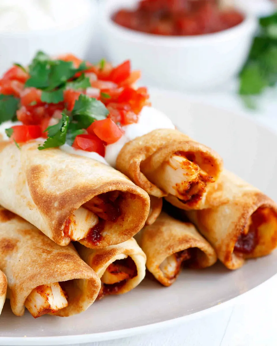 Delicious Easy Chicken Flautas Recipe recipe photo
