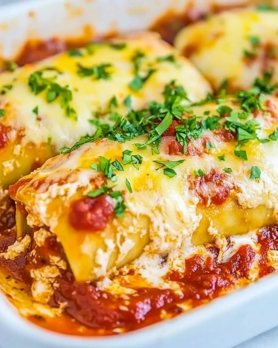Delicious Easy Chicken Manicotti recipe photo