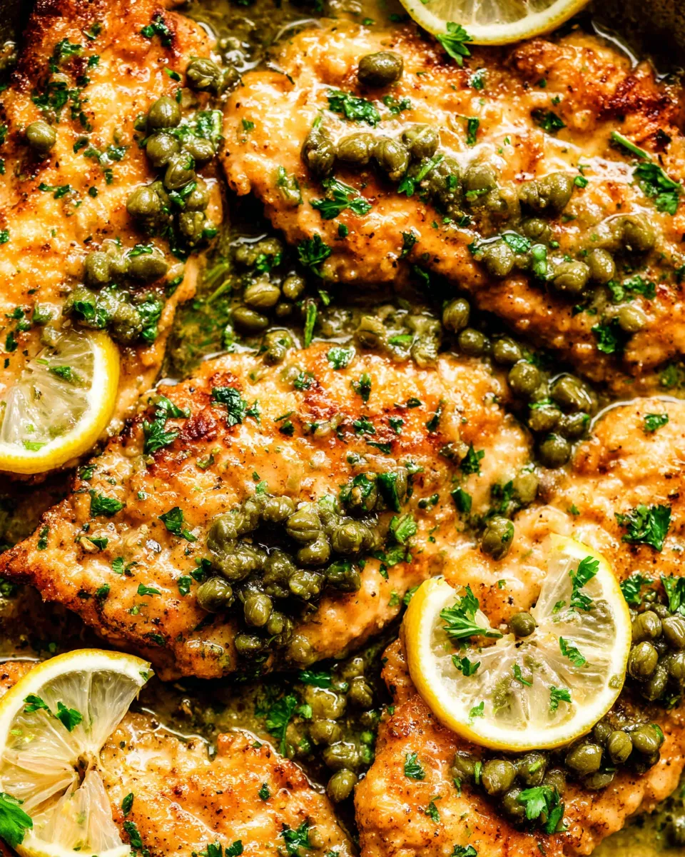 Delicious Easy Chicken Piccata Recipe dish photo