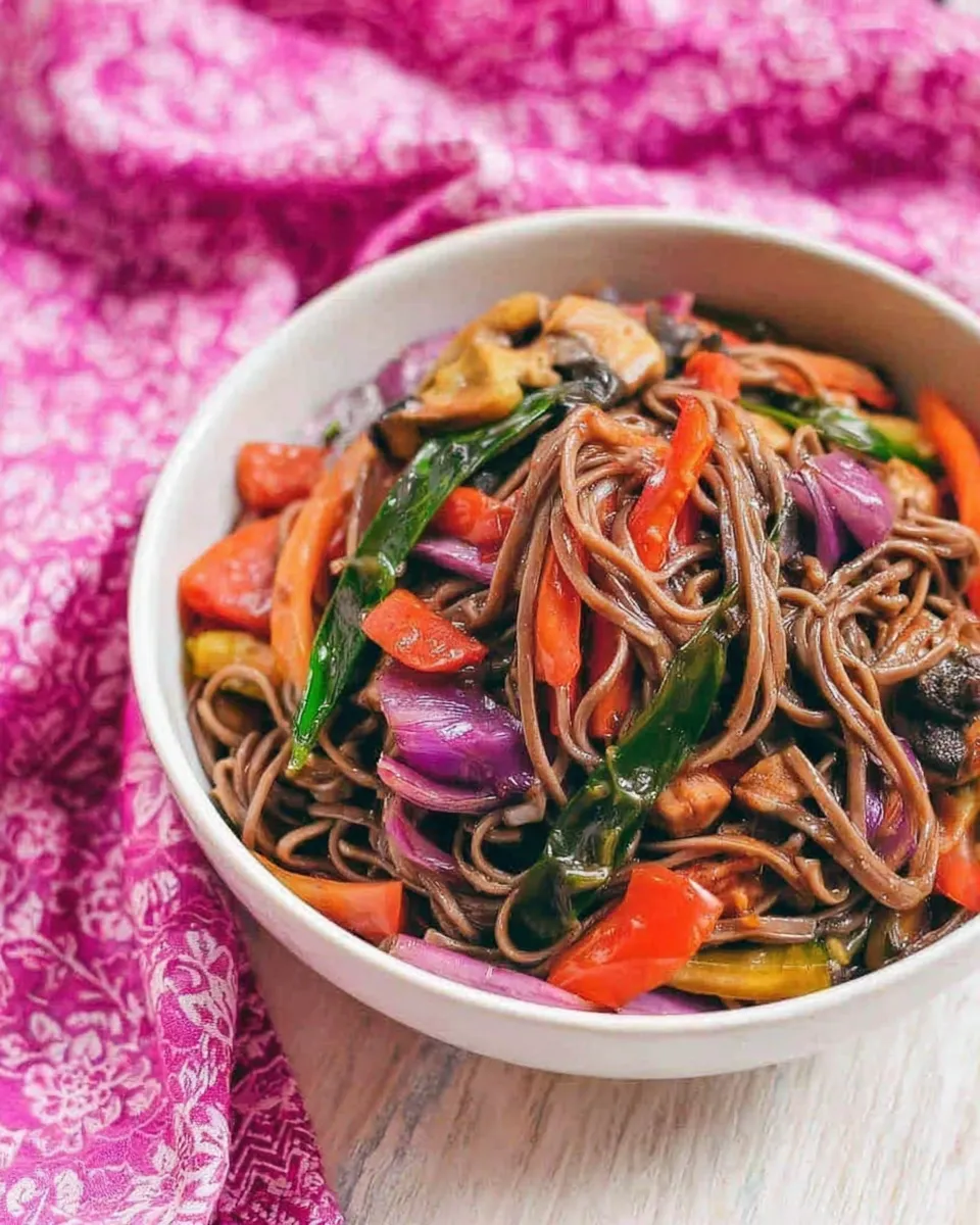 Homemade Easy Chicken Stir Fry Noodles Recipe photo