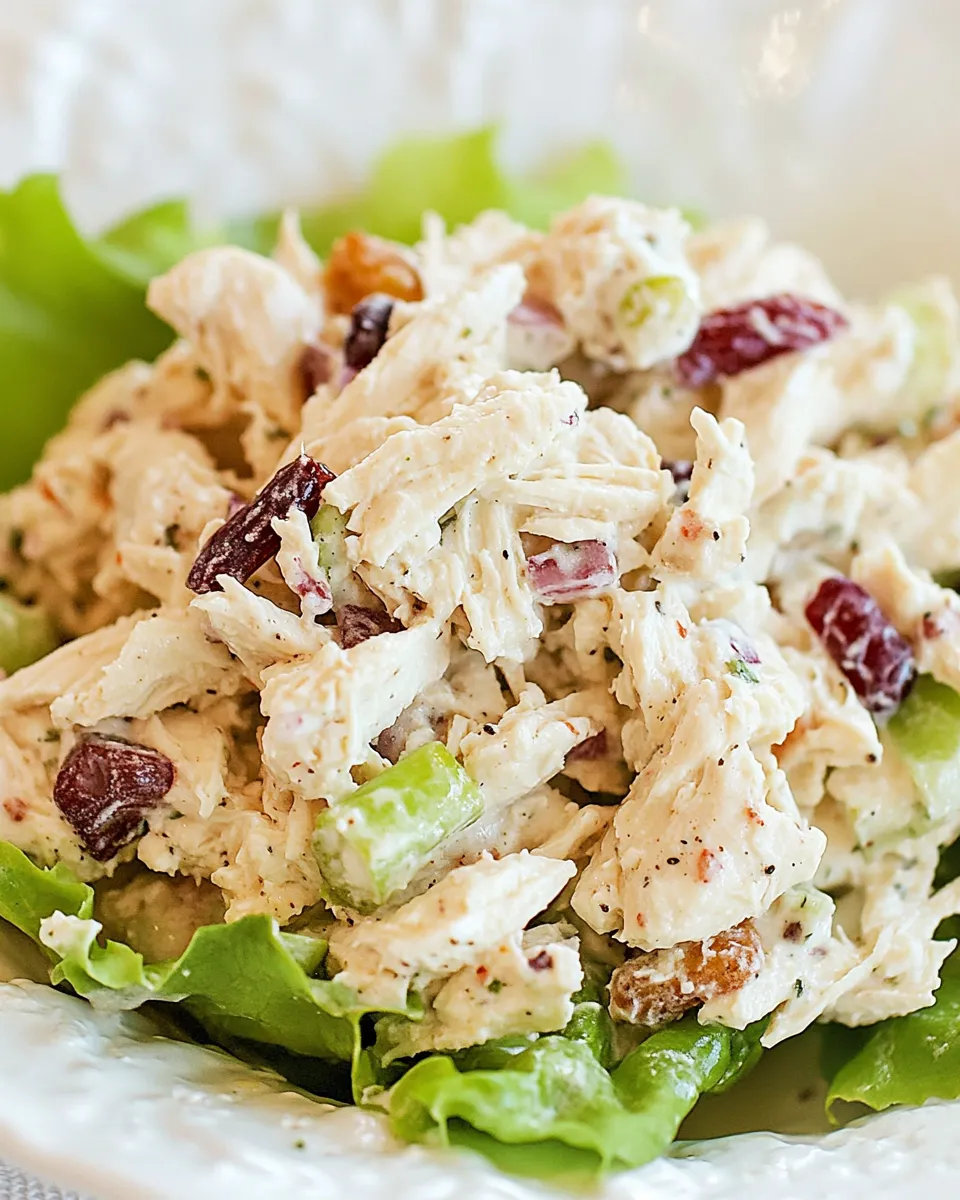 Classic Easy Copycat Chicken Salad Chick Fancy Nancy Recipe image