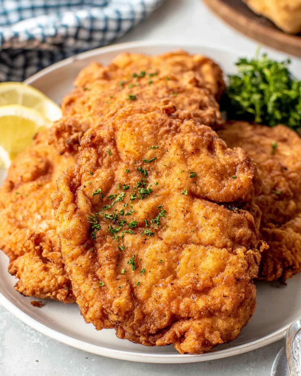 Classic Easy Homemade Chicken Fried Chicken image