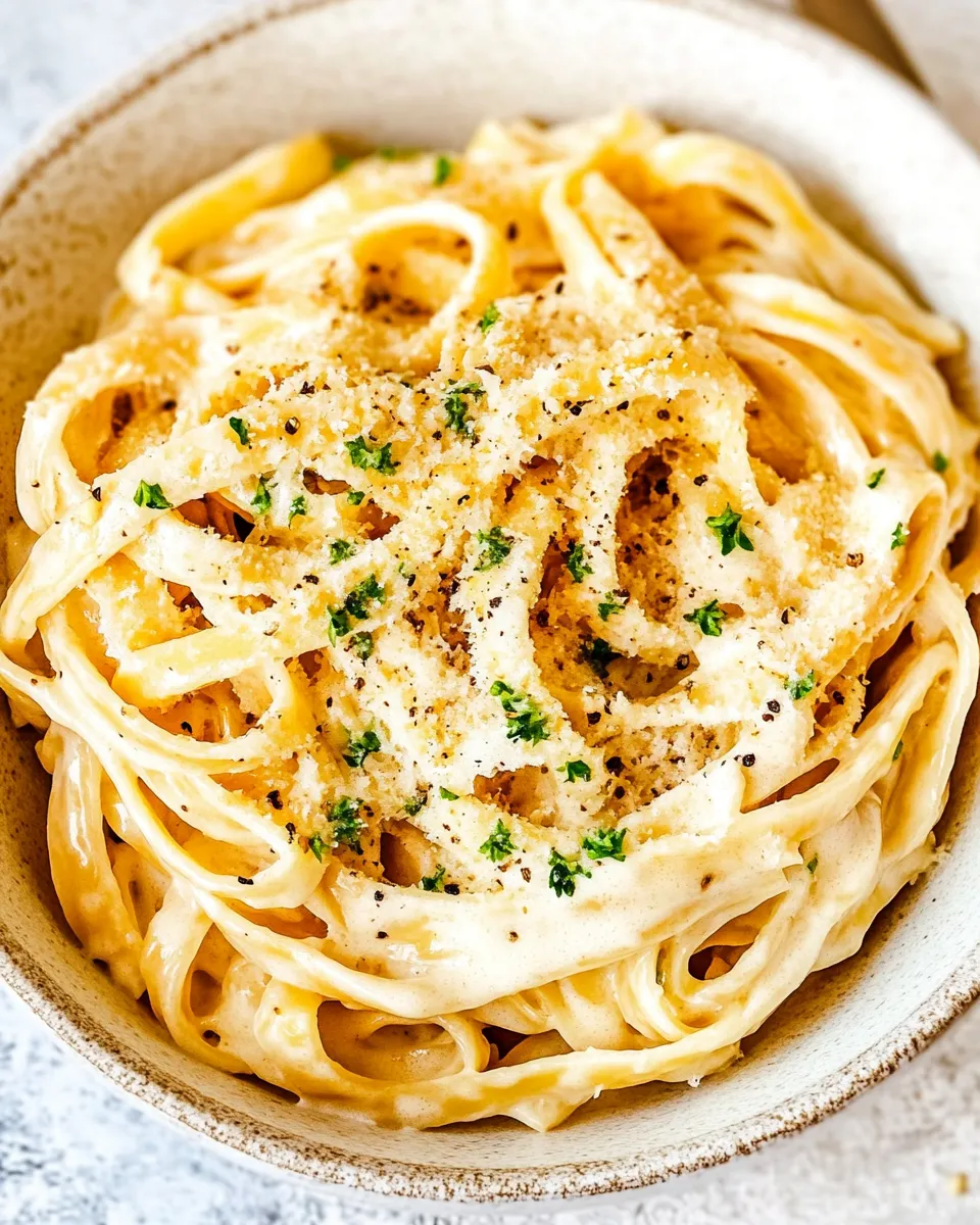 Homemade Easy Homemade Fettuccine Alfredo photo
