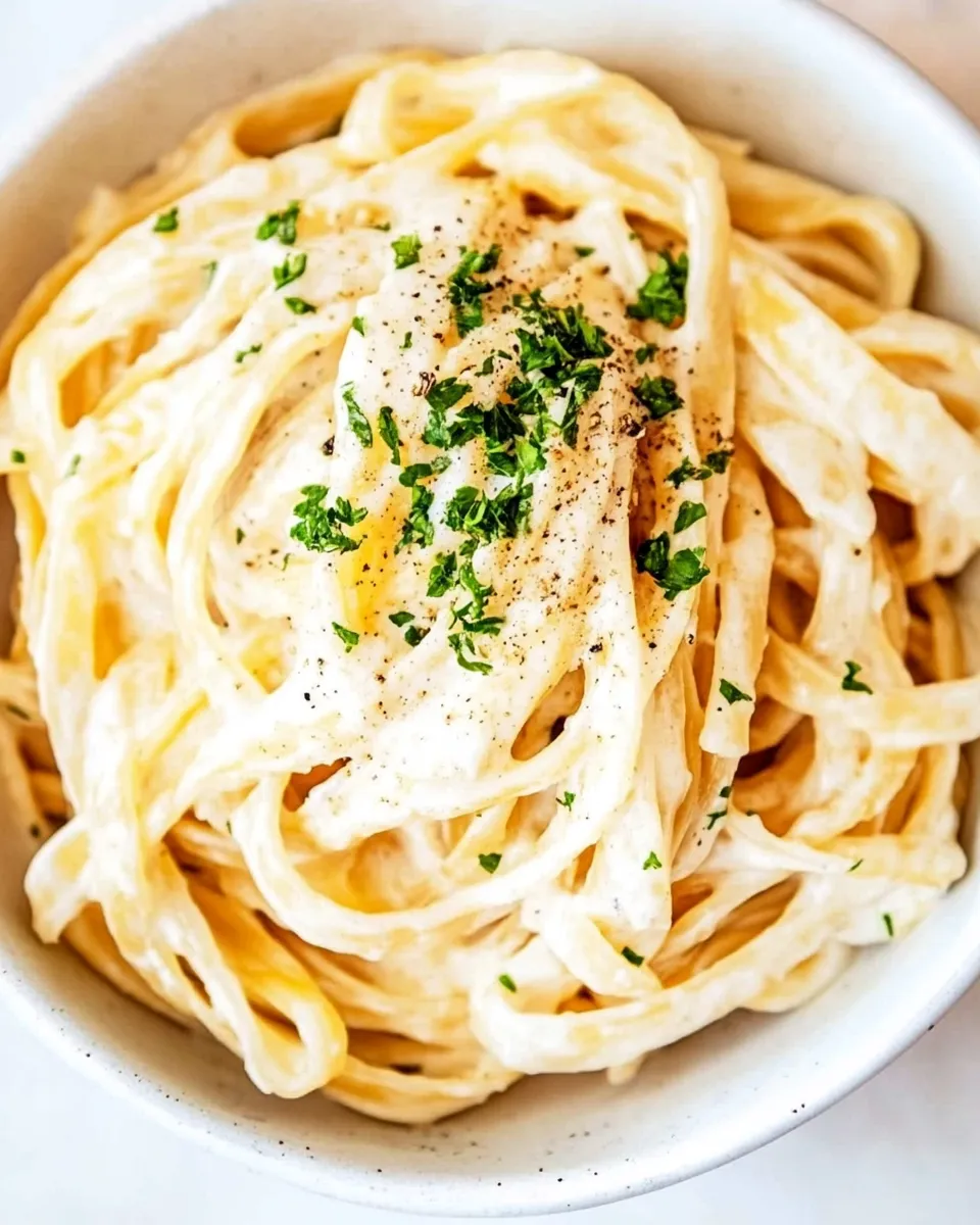Classic Easy Homemade Fettuccine Alfredo image