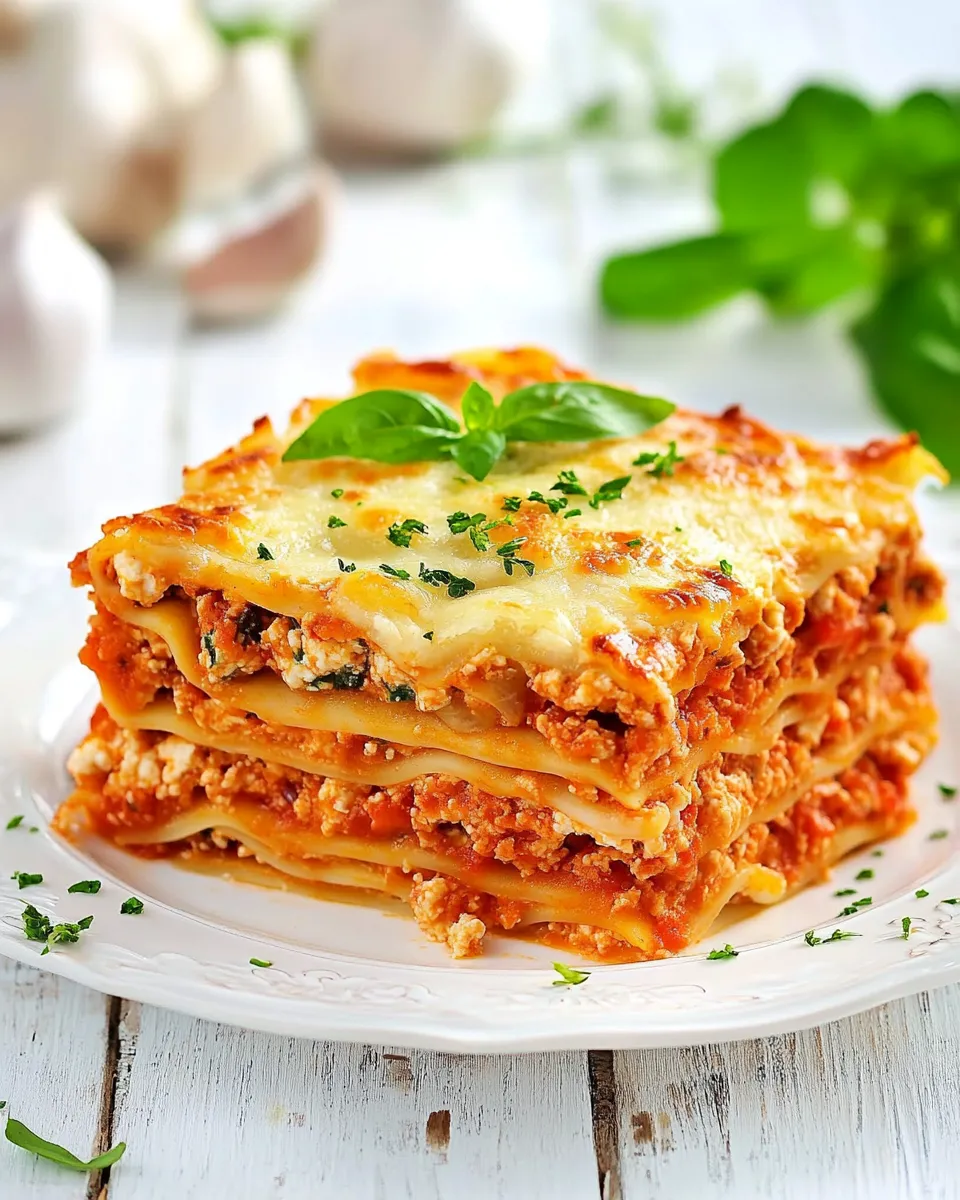 classic Easy Homemade Lasagna With Cottage Cheese: Better Than Store-Bought image