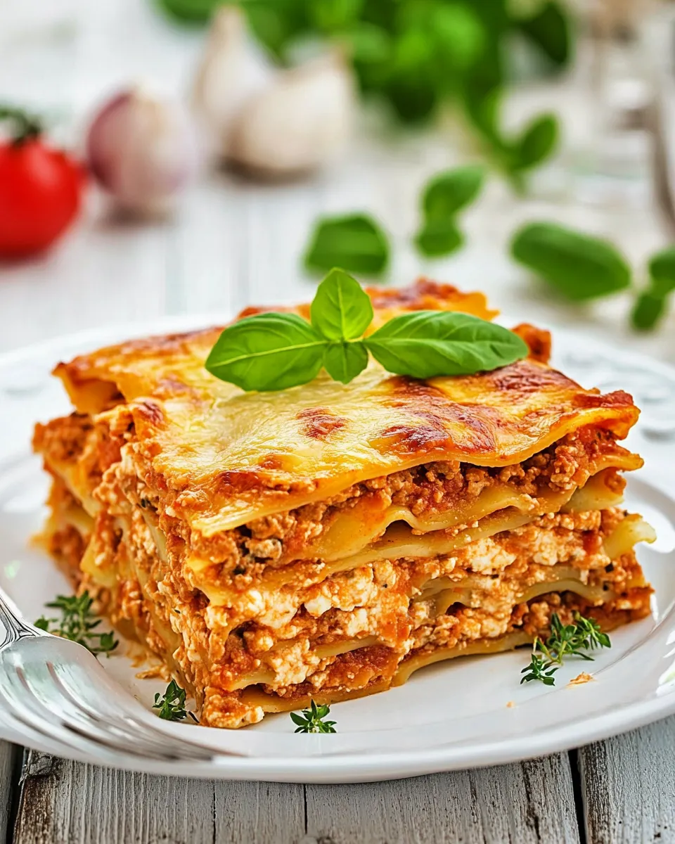 easy Easy Homemade Lasagna With Cottage Cheese: Better Than Store-Bought recipe image