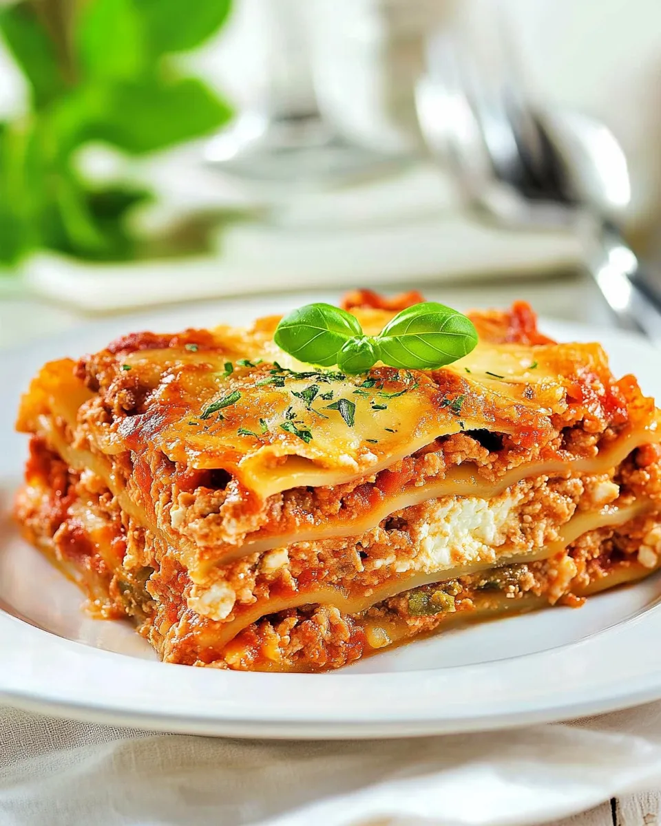 delicious Easy Homemade Lasagna With Cottage Cheese: Better Than Store-Bought dish photo