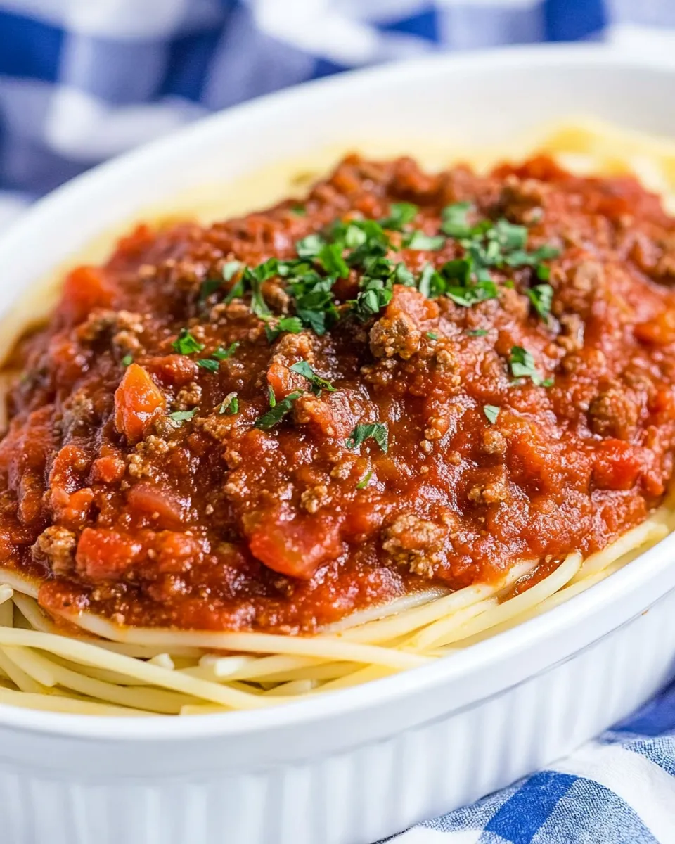 Homemade Easy Homemade Spaghetti Sauce photo